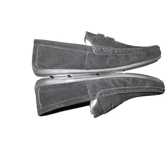 Nubuck Suede Leather Driving Loafers Slip On Moccasins anti-slip antifatigue - Picture 4 of 10